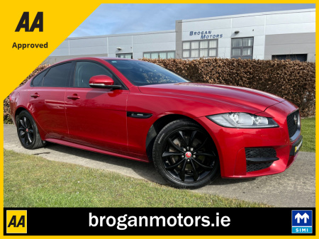 2018 Jaguar XF ***Deposit Taken****2.0 D R-Sport 180 Automatic*Jaguar Service History*Low Kilometres*Black Gloss Wheels*Sat Nav*Electric Boot Button*Heated Seats*AA And Simi Approved Dealer 2025
