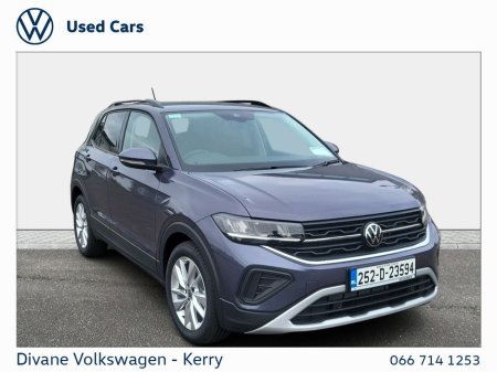 2025 Volkswagen T-Cross EDITION 75 1.0 TSI PETROL 95 BHP
