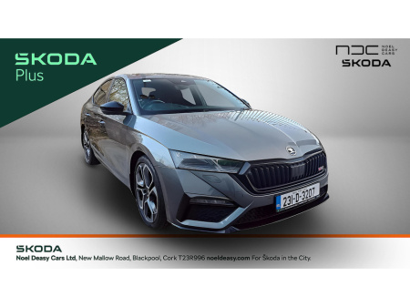 2023 Skoda Octavia RS 2.0TDi 200HP DSG- GRAPHITE GREY-ELECTRIC TAILGATE- WIRELESS CHARGING PAD-TRAVEL ASSIST