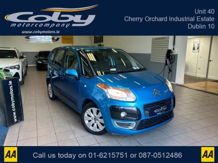 2011 Citroen C3 Picasso 1.6 HDI VTR+ 5DR. New NCT, Alloy Wheels, Air Conditioning, Cruise Control, Folding Rear Seats, FSH, Full Electrics, Cup Holders, Automatic Wipers, Automatic Lights & more.