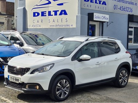 2017 Peugeot 2008 ALLURE 1.2L PETROL 82BHP MANUAL NCT 09/27 FINANCE AVAILABLE @ €45 PER WEEK PARKING SENSORS/ HALF LEATHER SEATS/ TOUCH SCREEN MEDIA/ ANDROID AUTO/ APPLE CAR PLAY/ HISTORY CHECKED