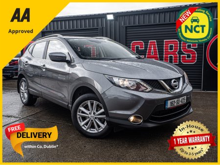 2016 Nissan Qashqai 162 Qashqai 1.2/FSH/1 owner/Irish/1yr warranty