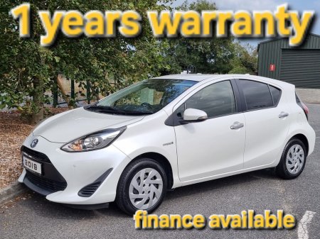 2019 Toyota Aqua 2019 TOYOTA AQUA HYBRID AUTO NCT'd 1 YEAR WARRANTY €13,900