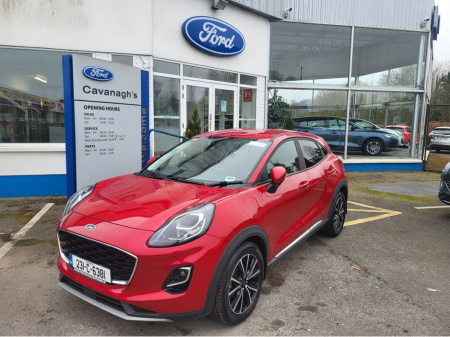2023 Ford Puma TITANIUM 5DR 1.0T 125 MHEV M6 4 €25,500