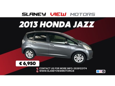 2013 Honda Jazz DAA-GP1 CVT HYBRID 5DR AUTO