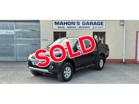 2013 Mitsubishi L200 2.5 DID TROJAN D/C BLACK 4DR