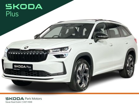 2025 Skoda Kodiaq Sportline DSG 2.0TDI 150HP - Reversing Camera - Panoramic Sunroof - Climate Control - Heated Seats - Keyless Start - Apple CarPlay/Android Auto