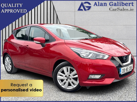 2020 Nissan Micra 1.0 Petrol  SV + €67 PW €13,995
