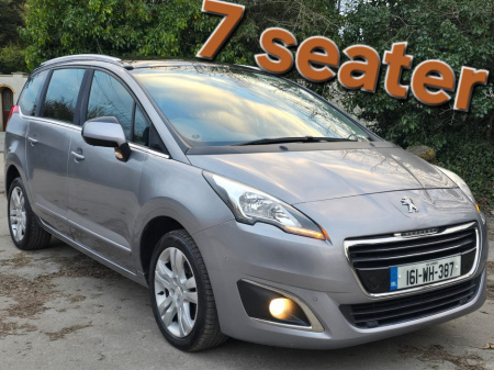 2016 Peugeot 5008 2016 PEUGEOT 5008, 7 SEATS DIESEL NCT&TAX €9,990 €9,990