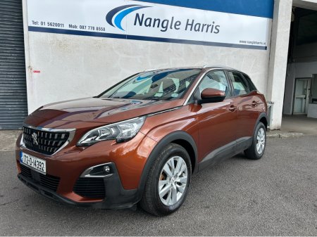 2017 Peugeot 3008 ACTIVE 1.2 . ONE OWNER CAR. FINANCE AVAILABLE. TRADE IN WELCOME. www.nangleharris.ie. ALL CARS CHECKED WITH MOTORCHECK.IE CALL 01 5620011