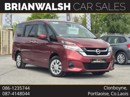 2018 Nissan Serena X 2.0 Hybrid 8 seater €18,950