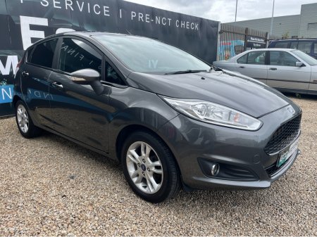 2016 Ford Fiesta ZETEC, 1.2, MANUAL, 2 YEAR NCT, LOW TAX €9,495