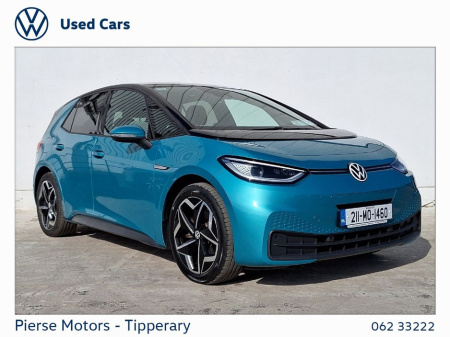 2021 Volkswagen ID.3 Family 145HP 58kWh €20,950