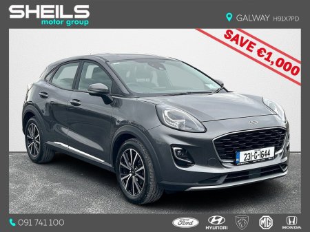 2023 Ford Puma 1.0L EcoBoost Hybrid 125PS Titanium