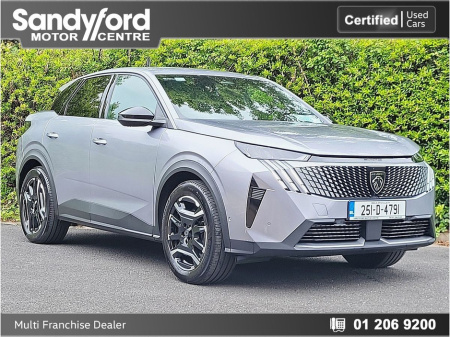 2025 Peugeot 3008 EV 210BHP ALLURE *EX DEMO* €43,500