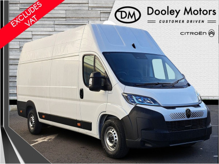 2025 Citroen Relay L4 H3 140ps Plus Vat €35,787