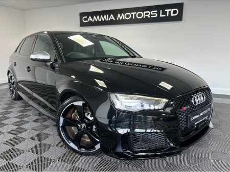 2016 Audi RS3 AUDI RS3 2.5 QUATTRO*SUPERSPORT RS LEATHER HEATED SEATS*BANG & OLUFSEN SPEAKERS*REVERSE CAMERA*BLIND SPOT ASSIST*KEYLESS ENTRY & START*DRIVE MODES* €39,950