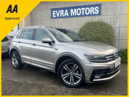 2020 Volkswagen Tiguan R-LINE 4MOTION AUTOMATIC 2.0 DIESEL //LOW MILES//HIGH SPEC//360 PARKING CAMERAS//HEATED FRRONT AND REAR SEATS//HEAD UP DISPLAY//