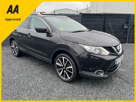 2016 Nissan Qashqai 1.5DCI TEKNA 110BHP - NATIONWIDE WARRANTY - €43/WEEK NO DEPOSIT €9,890