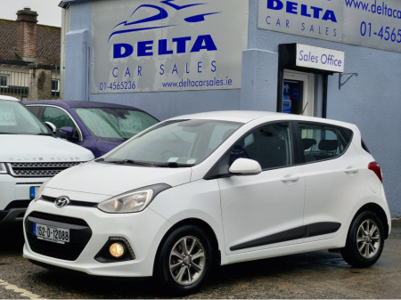 2015 Hyundai i10 DELUXE 1.0L PETROL MANUAL NCT 11/25 TAX 12/25 FINANCE AVAILABLE @ €42 PER WEEK SERVICE HISTORY/ BLUETOOTH/ 5 SPEED BOX/ HISTORY CHECKED