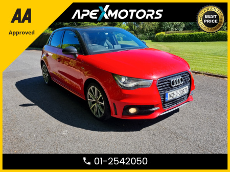 2014 Audi A1 FINANCE ARRANGED * S-LINE STYLE EDITION TF * TOP-SPEC * NEW NCT APR-26 * 8-STAMPS SERVICE HISTORY * AA APPROVED * 101 SAFETY CHECKLIST * AUTOMATIC * IMMACULATE * HEATED SEATS * 01-2542050