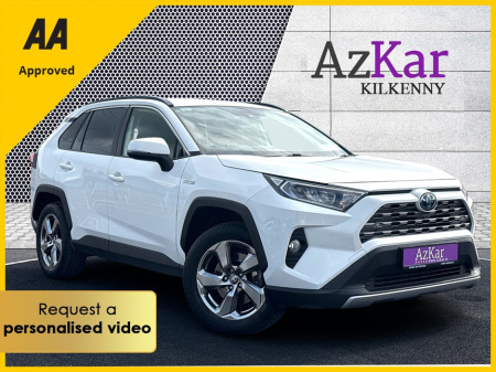 2019 Toyota Rav4 2019 DESIGN CVT 4WD 2.5 PETROL HYBRID 220 BHP  €146 P/W WL HYBITH NO CASH DEPOSIT 10 DAY SALE NOW ON!!