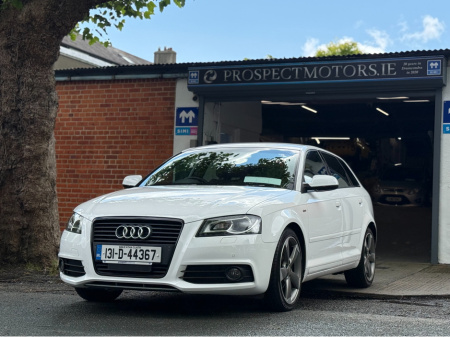 2013 Audi A3 1.4tfsi Automatic, High Spec S-Line, New Nct 06/2026, 4 New Tyres, Apple Car Play, Android Auto, Reversing Camera, Bluetooth, Alloys, A/C, Climate Control, Finance Available, Service & Warranty, SIMI, €11,750