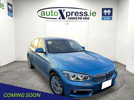 2019 BMW 1 Series 118D Automatic, Reversing camera €20,995