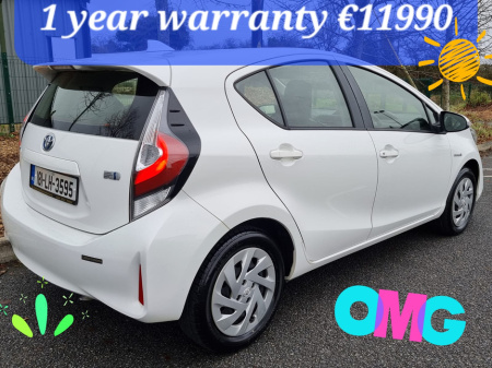 2018 Toyota Aqua 2018 TOYOTA AQUA 1.5 AUTO NCT&1YR WARRANTY €10,999