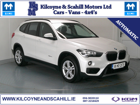 2018 BMW X1 F48 SDRIVE18D SE 5DR AUTO
