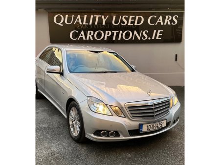 2010 Mercedes-Benz E Class 200 CDI BLUE EFFICIENCY ELEGANCE 4DR A AUTO €6,750