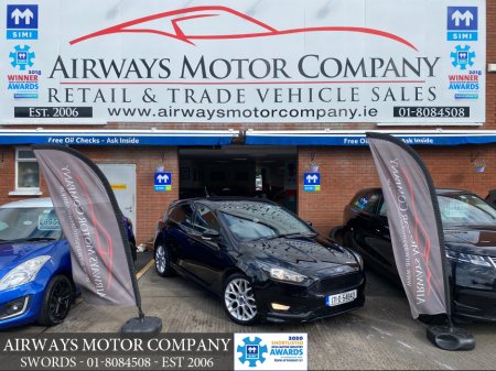 2017 Ford Focus ST-LINE  * 1.0L *  6 SPEED MANUAL * SERVICE HISTORY * PHONE * SATNAV * PARKTRONIC * APPS * AIRCON * ALLOYS * FOGS *