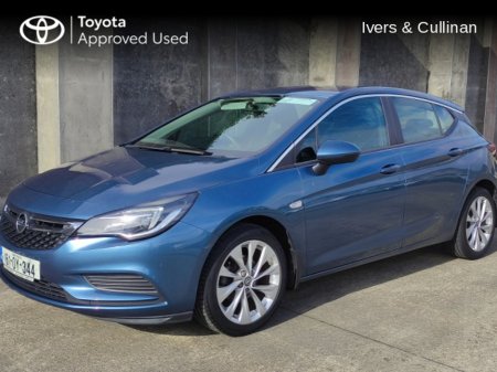 2016 Opel Astra SC 1.0T 105PS S/S 5DR €10,450
