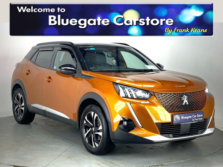 2022 Peugeot 2008 136BHP 50 KWH 4DR AUTO GT LINE**HALF LEATHER HALF CLOTH INTERIOR**FRONT HEATED SEATS**TOUCH SCREEN MEDIA DISPLAY**BLUETOOTH**SATNAV**REVERSE CAMERA**PARKING SENSORS**DRIVE MODES**ISOFIX** €19,495