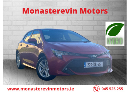 2022 Toyota Corolla LUNA H/B 4DR AUTO HYBRID - LOW MILEAGE €27,444