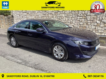 2020 Peugeot 508 Active 1.5 Blue HDI 130 4DR €17,950