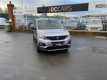 2023 Peugeot Rifter Inspire- Drive from wheelchair/Upfront Passenger
