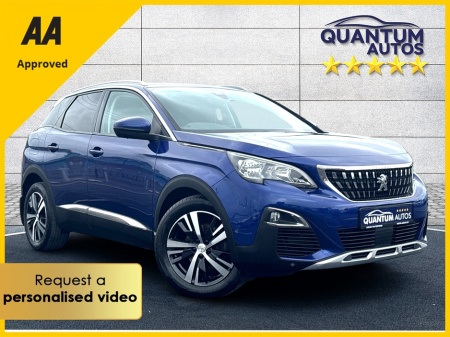 2019 Peugeot 3008 2019 ALLURE BLUE 1.5HDI €103P/W WITH NO CASH DEPOSIT 10 DAY SALE NOW ON!!