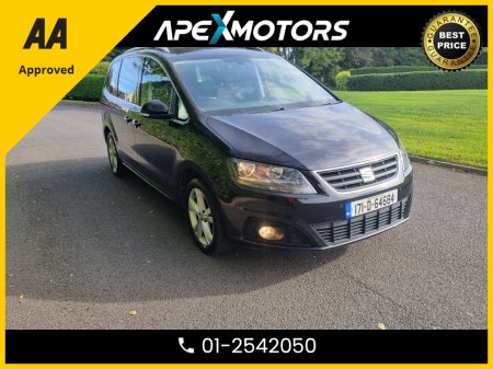 2017 Ford Galaxy FINANCE ARRANGED * SEAT ALHAMBRA * 2.0 TDI CR SE ECOMOTIVE * 7-SEATER MPV * AA APPROVED  * 101 SAFETY CHECKLIST * IMMACULATE * CRUISE CONTROL * NEW NCT SEP-26 * LOW TAX * 12-MONTH ROADSIDE ASSIST