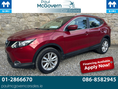 2016 Nissan Qashqai 1.5 SV MY16 NC E6 **//**€180 ROAD TAX**//**WARRANTY**//**TRADE IN ACCEPTED**//**PANORAMIC ROOF**//**SAT NAV**//**REVERSE  CAMERA**//**TRADE IN ACCEPTED**//**WARRANTY!