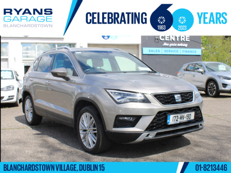 2017 SEAT Ateca 1.6 TDI 115HP XCELLENCE 5DR *REDUCED AS PART OF OUR SUMMER SALES* €18,999