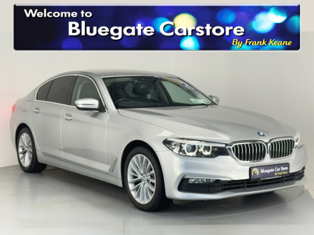 2018 BMW 5 Series SE 4DR AUTO**MULTIFUNCTIONAL STEERING WHEEL**KEYLESS START**BLACK LEATHER INTERIOR**FRONT HEATED SEATS**DUAL CLIMATE CONTROL**DRIVE MODES**PARKING SENSORS**BLUETOOTH**SATNAV**FINANCE AVAILABLE** €23,995
