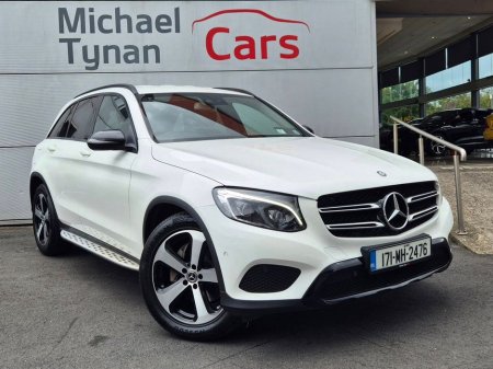 2017 Mercedes-Benz GLC Class 220 Diesel 4Matic Auto, Privacy Glass, 19” Alloys, Camera, Black Leather, Heated Seats