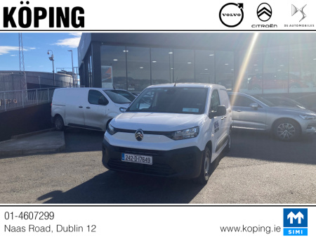 2024 Citroen Berlingo LX PLUS BLUEHDI 100 M // EX DEMONSTRATION MODEL // €19,918