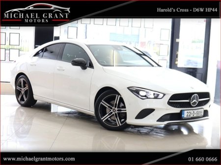 2022 Mercedes-Benz CLA Class CLA 180D PROGRESSIVE AUTOMATIC ONLY 10KM / 1 OWNER / IRISH CAR
