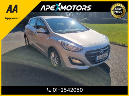 2016 Hyundai i30 FINANCE ARRANGED * SE BLUE DRIVE CRDI * NEW NCT FEB-27 * 2-KEYS  * AA APPROVED * 101 SAFETY CHECKLIST * IMMACULATE * TOP-SPEC 5DR HATCH * LOW LOW MILES * LOW TAX * 12-MONTH ROADSIDE ASSIST * 6-STAMPS