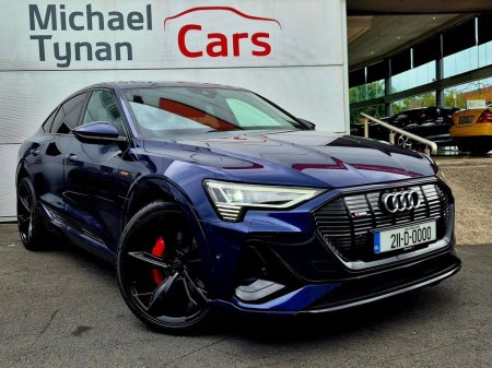 2021 Audi e-tron 5 Quattro Sportback S Line Black Pack (408bhp) Upgraded 22'' Gloss Black Alloys