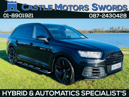 2019 Audi Q7 3.0 45 TDI S LINE QUATTRO 5DR AU 50 QTR 286PS 7S A