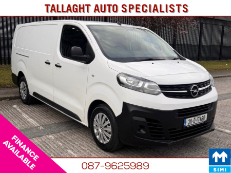 2021 Opel Vivaro Long Wheel Base €15,935