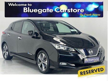 2020 Nissan Leaf 40kWh TEKNA 5DR** **BOSE SOUNDSYSTEM**FULL BLACK LEATHER INTERIOR**HEATED SEATS**ADAPTIVE CRUSIE CONTROL**360 DEGREE CAMERA**FRONT & REAR PARKING SENSORS**AIR CONDITIONING**HISTORY CHECKED**